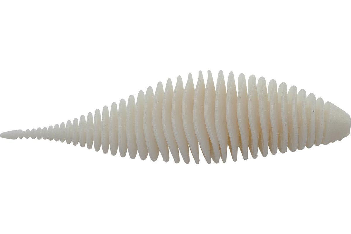 Geecrack Bellows Shad 3.8" White