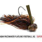 V&M Pacemaker Flatline Football Jig Super Craw 5 8oz