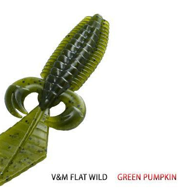 V&M Flat Wild Green Pumpkin
