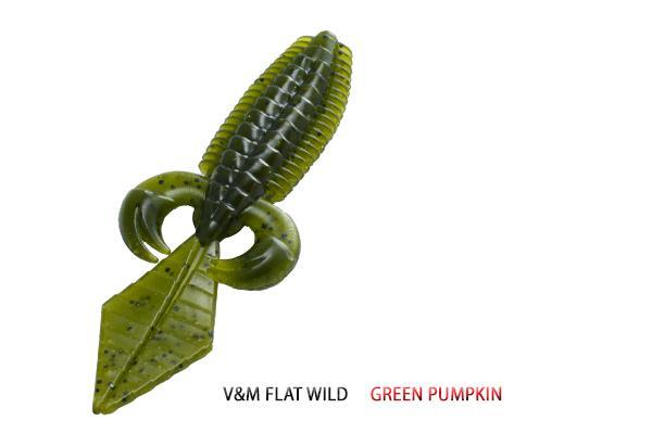 V&M Flat Wild Green Pumpkin (D)