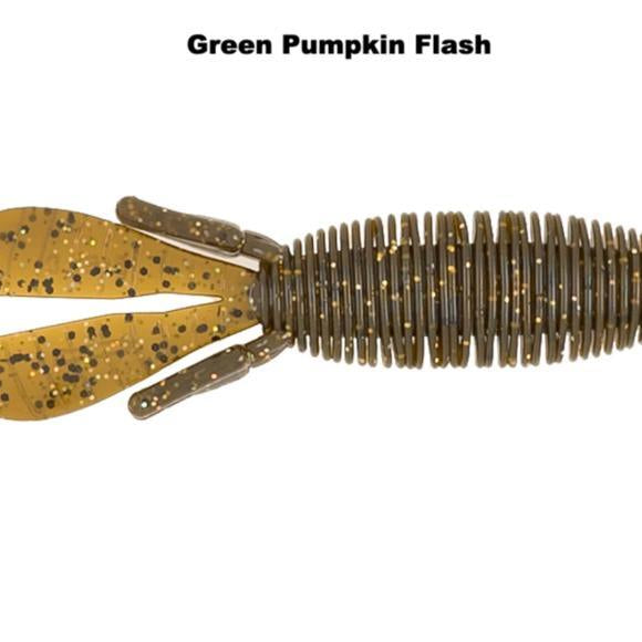 Missile Baits Baby D Bomb Green Pumpkin Flash 7 Pack