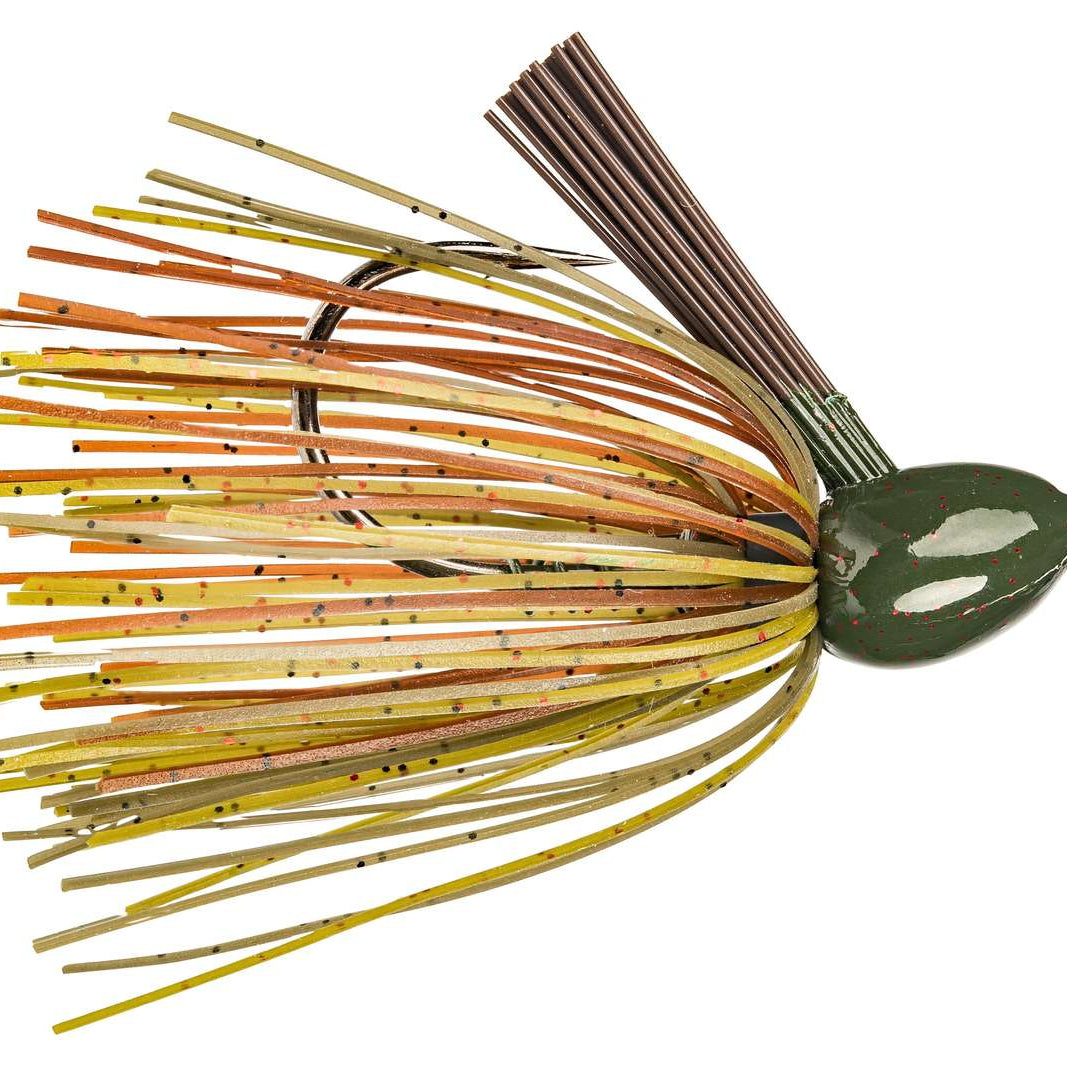 Strike King Hack Attack Flipping Jig Green Pumpkin Craw