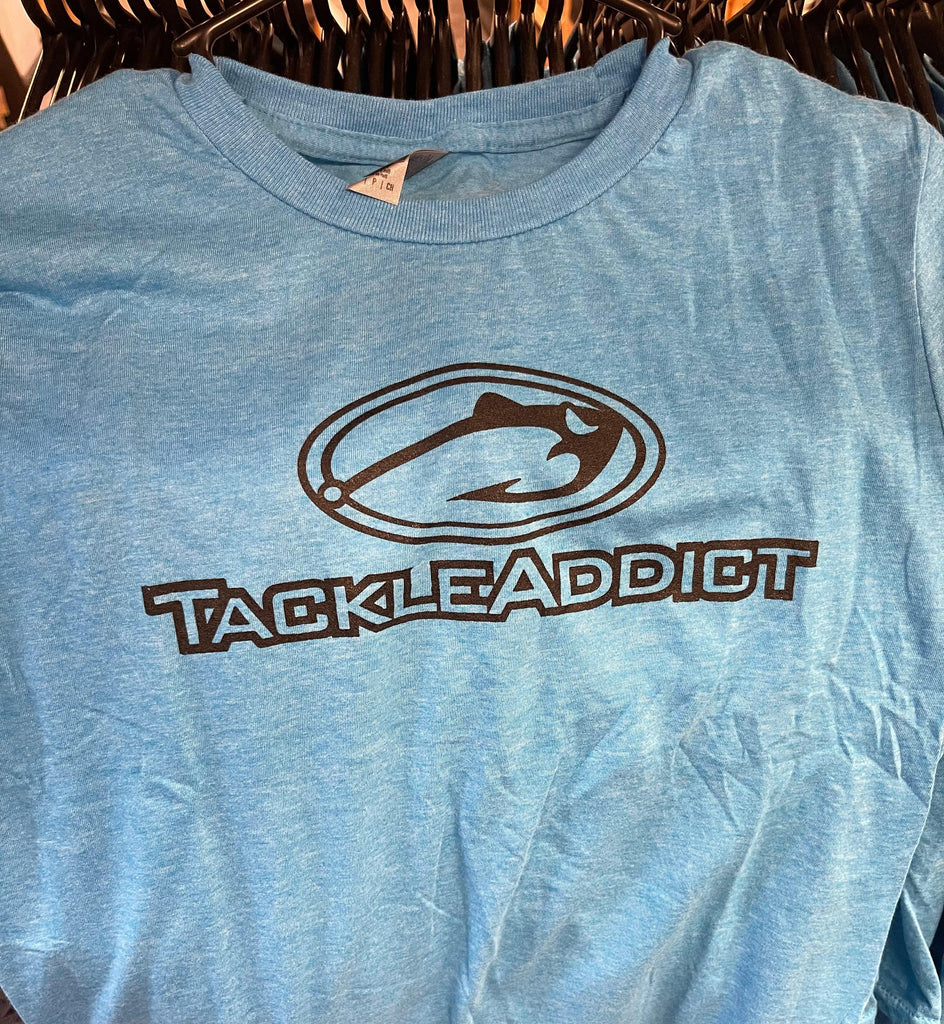 Tackle Addict Short sleeve T-Shirt Blue
