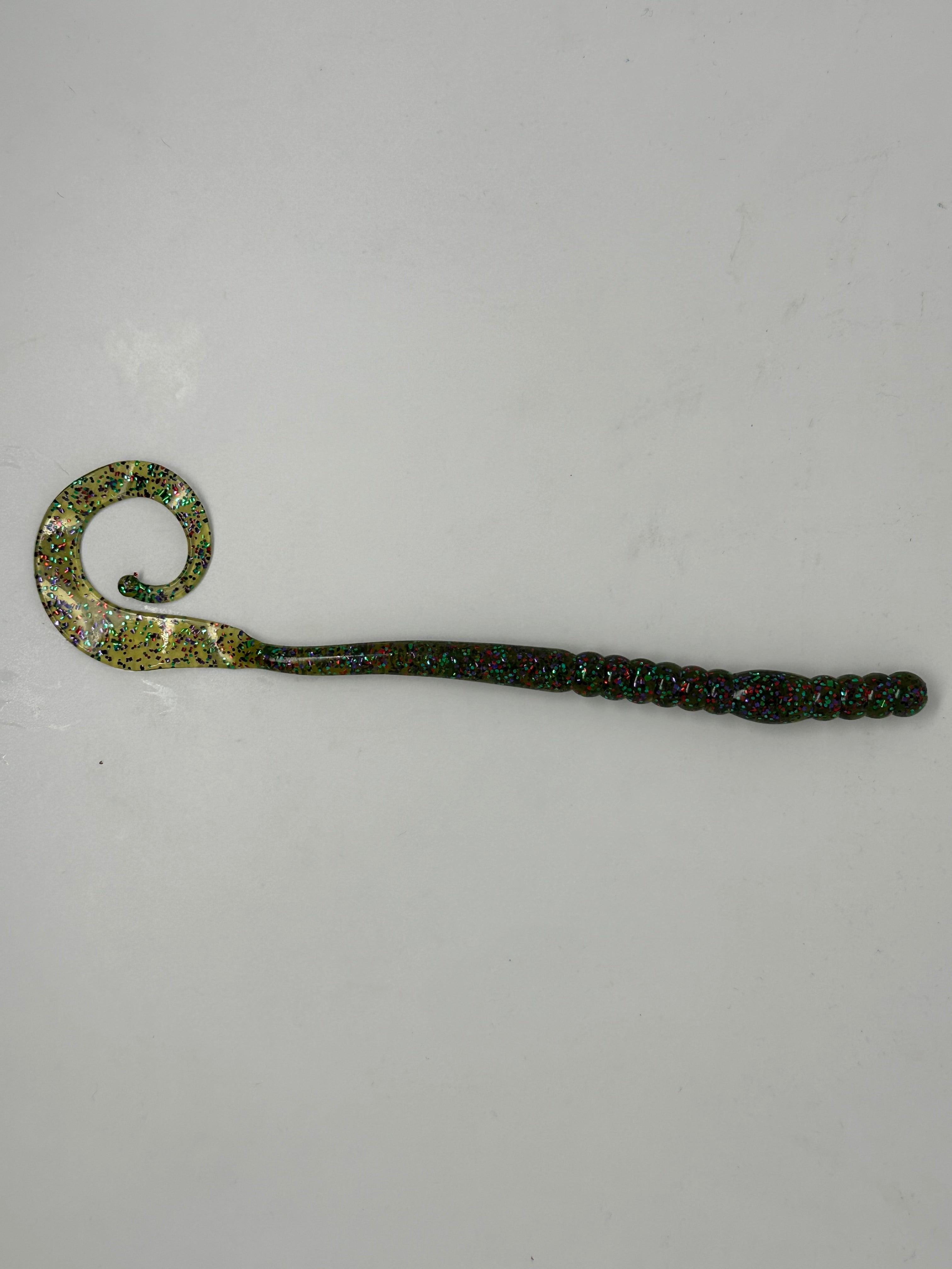 Cross Bait 10.5" Worm Watermelon Candy Red