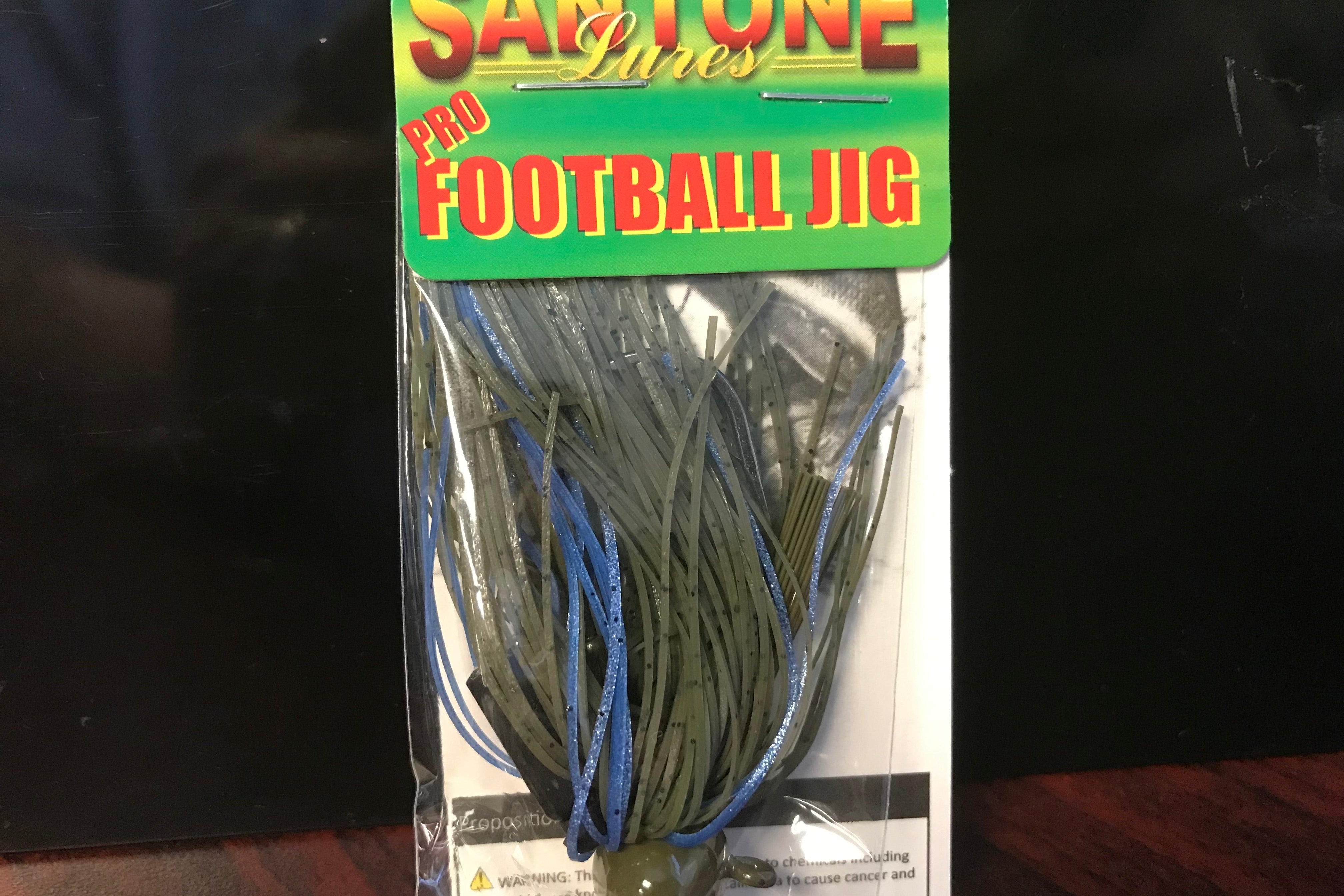 Santone Pro Series Football Jig Bluegrass 1oz