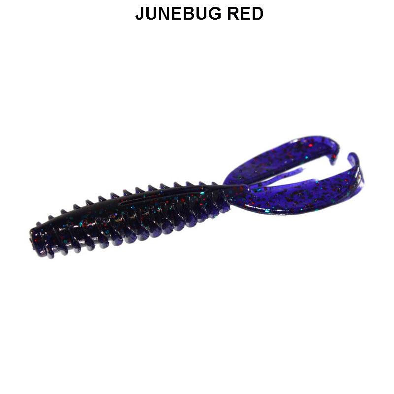 Zoom Z Craw Jr Junebug Red 177 **