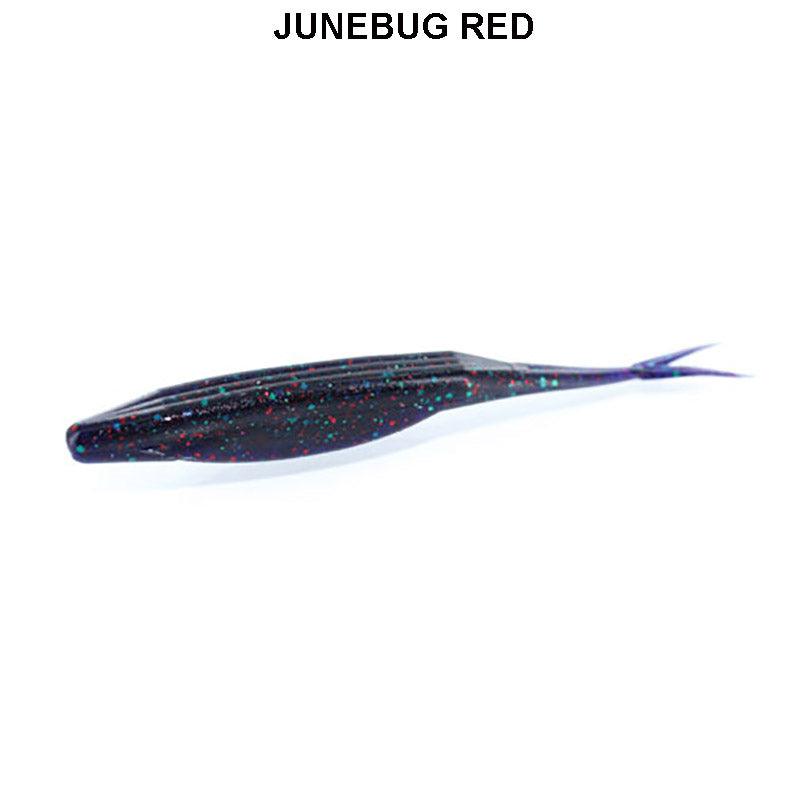 Zoom Super Fluke Junebug Red 177**
