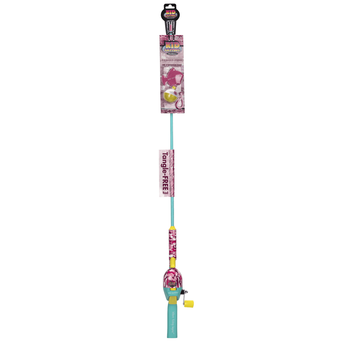 Kids Pink Camo Tangle-Free Combo – Tackle Addict