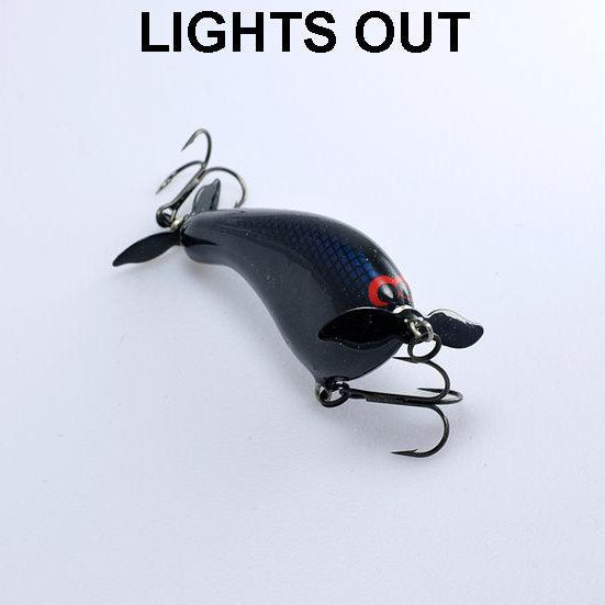 Black Label Balsa Tease Propbait lights out