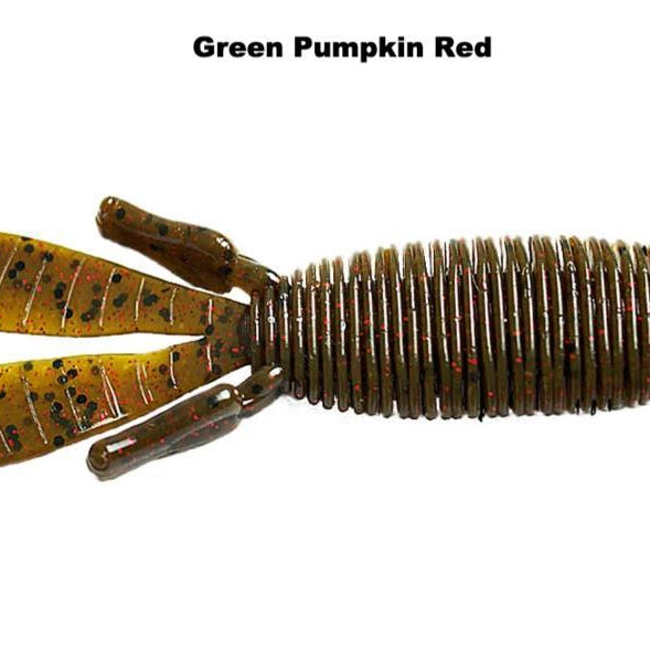Missile Baits Baby D Bomb Green Pumpkin Red 7 Pack