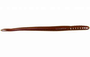 Roboworm Straight Tail 7" Oxblood Light Red Flake(D)