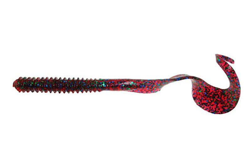 Zoom Big Dead Ringer Worm 8" Plum Apple 113**