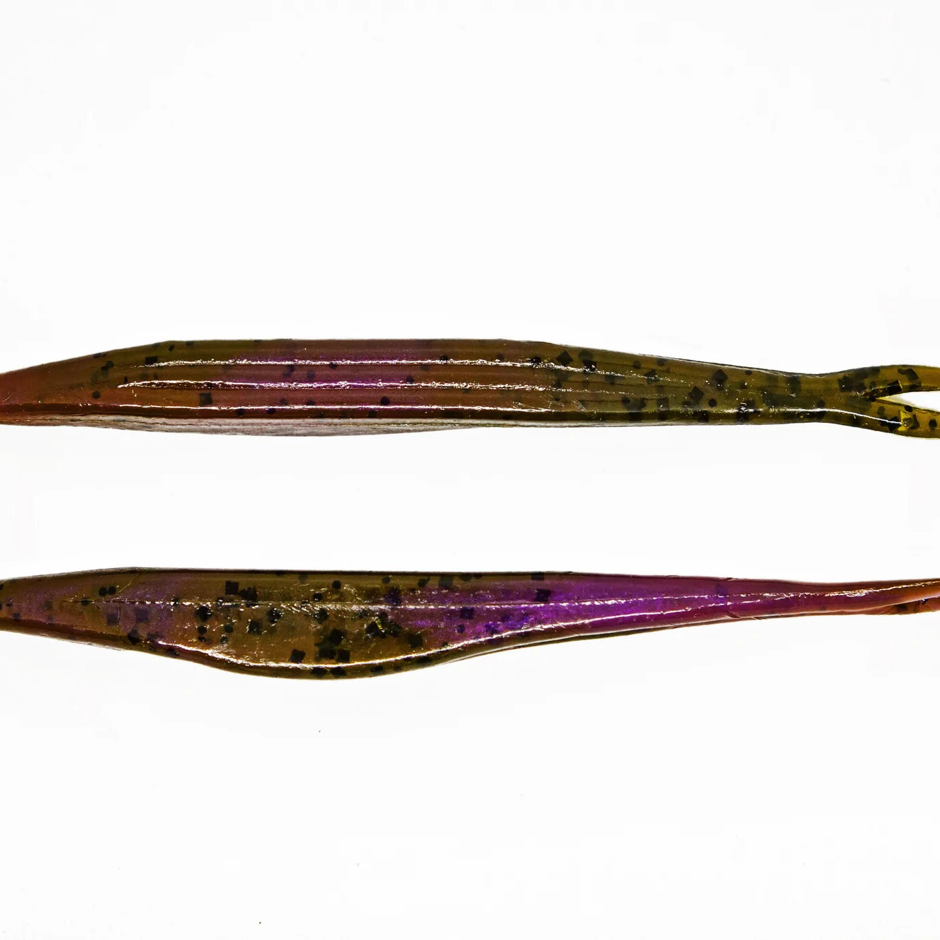 V&M Pork Shad 2.0 Green Pumpkin Purple Haze**