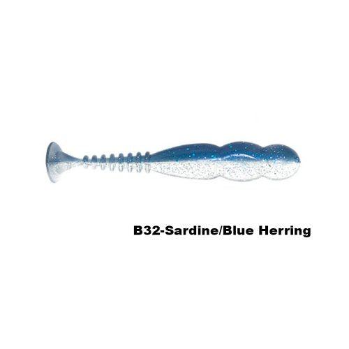 Reins 4″ Fat Rockvibe Shad Sardine