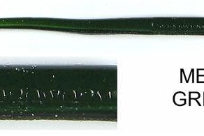 Roboworm Straight Tail 6" Mean Green