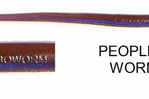 Roboworm Straight Tail 6" Peoples Worm