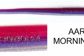 Roboworm Straight Tail 6" Aaron's Morning Dawn