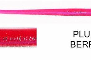Roboworm Straight Tail 4.5" Plum Berry