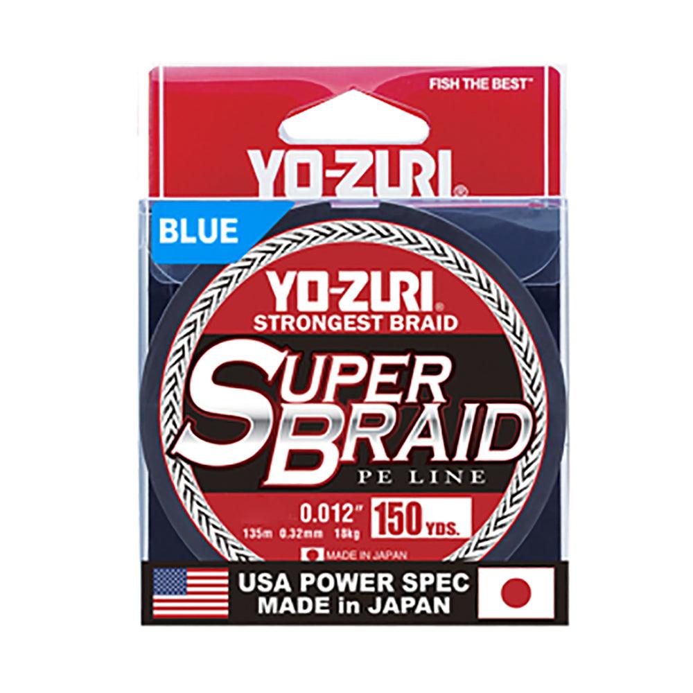 Yo-Zuri SuperBraid Line - Blue - 65 lb.