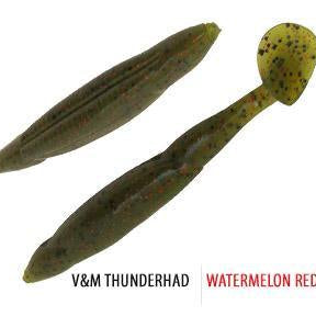 V&M Thunder Shad Watermelon Red**