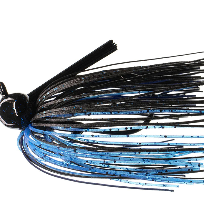 Dirty Jigs Tour Level Skirted Football Jig Black & Blue
