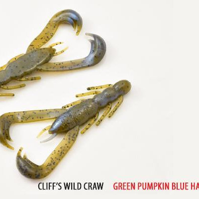 V&M Wild Craw Green Pumpkin Blue Haze **