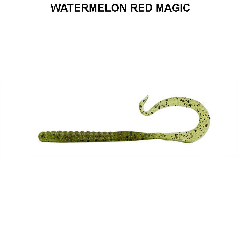 Zoom Mag II Worms 20pk Watermelon Red Magic 304**