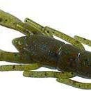 Zoom UltraVibe Speed Craw 3.5" 12pk Green Pumpkin Blue 239**