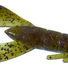 Zoom Super Speed Craw 4" 8pk Grn Pmp Prp Gld