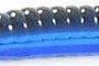 Zoom Finesse Worm 20pk Black Blue Bruizer