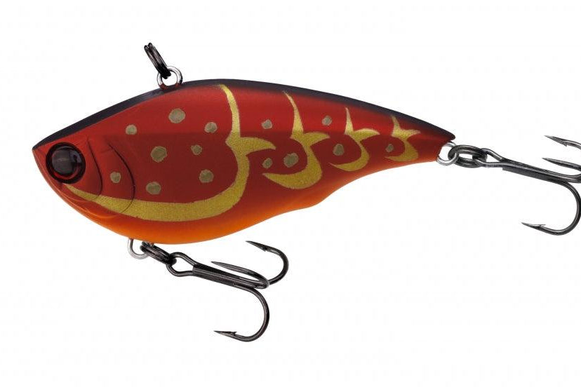 Yo-Zuri Rattl'n Vibe Lipless Crankbait Matte Rayburn Red Crawfish