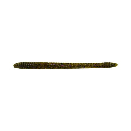 Zoom Finesse Worm 20pk Green Pumpkin Purple Gold 249 **