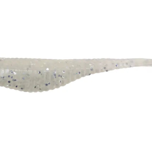 Damiki Armor Shad 3" White Silver Flake