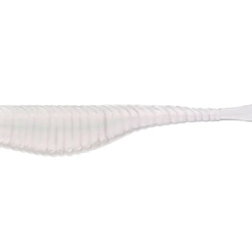 Damiki Armor Shad Paddle Tail Swimbaits 3" Pearl White