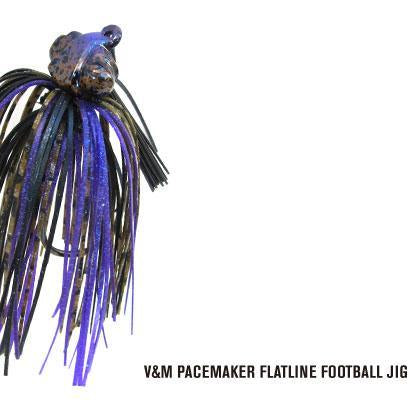 V&M Pacemaker Flatline Football Jig Bama Bug