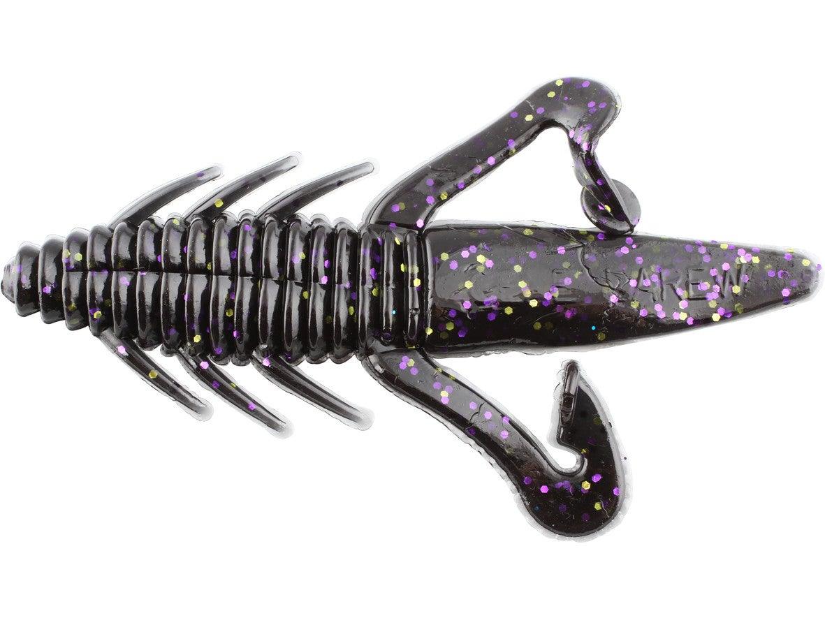 Gene Larew Biffle Bug ** black gold purple