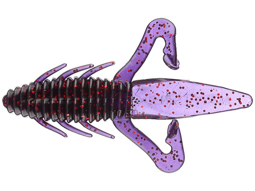 Gene Larew Biffle Bug ** grape big red