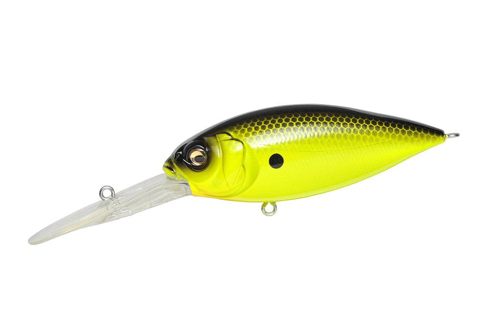 Megabass Deep-X 300 Black back Chart