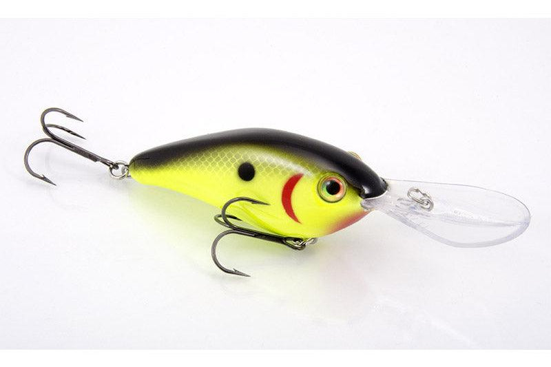 Strike King Pro Model 6XD Black Back Chartreuse