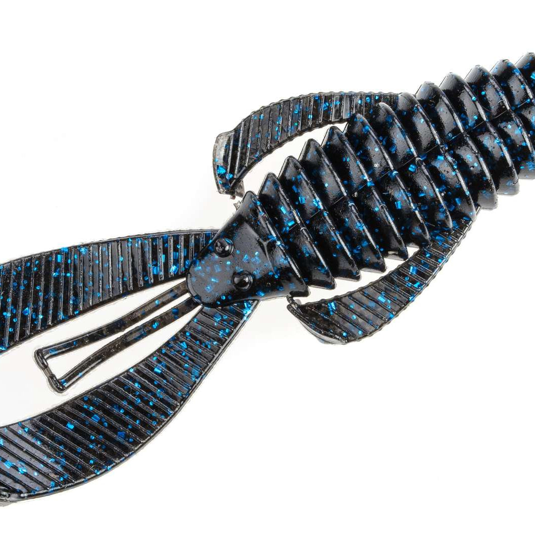 Strike King Rage Magnum Bug 4.5" Black Blue Flake