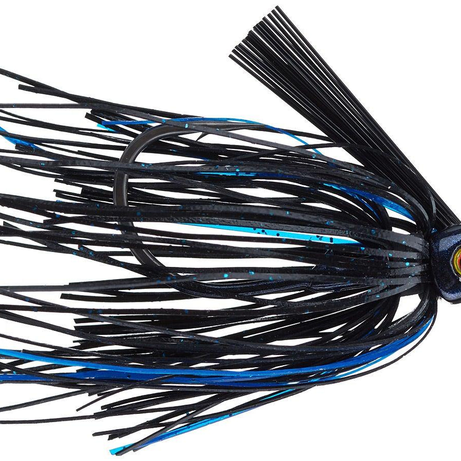 V&M Pacemaker HD Swim Jig Black Blue 3 8