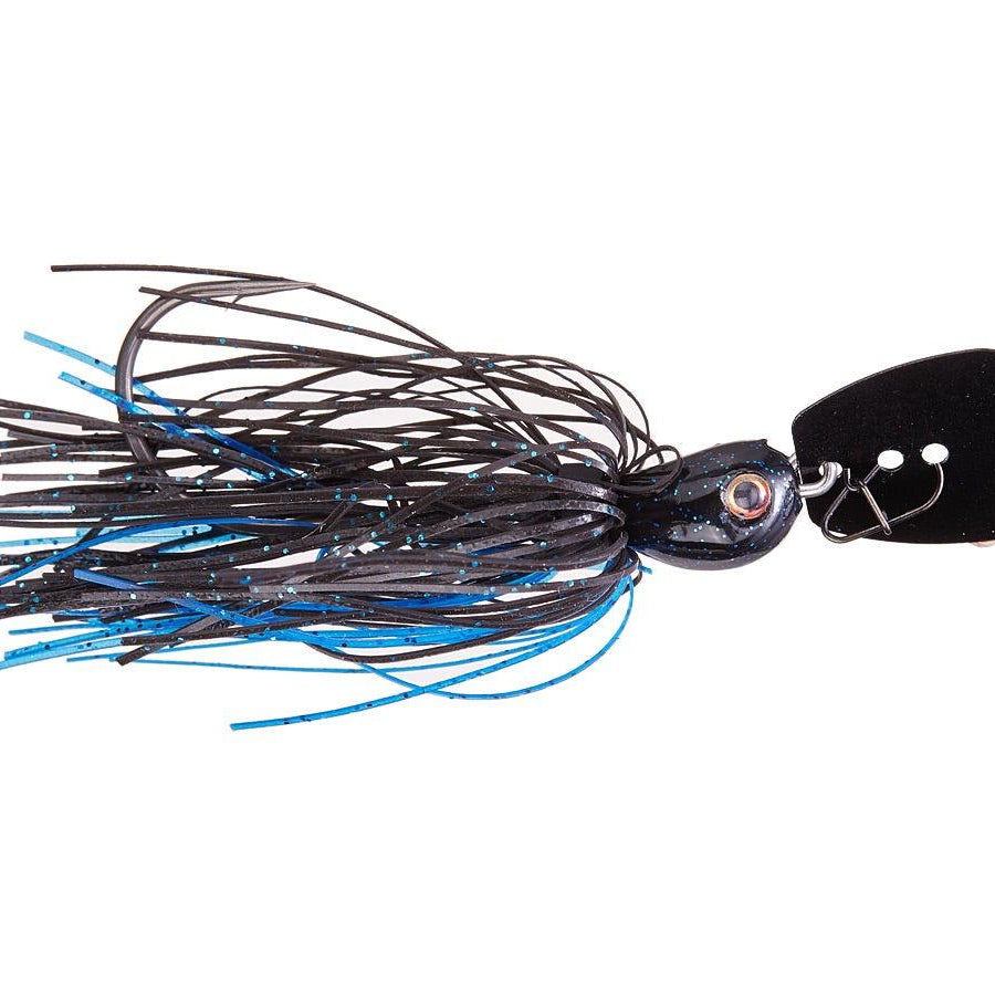 Strike King Thunder Cricket Vibrating Jig Black Blue 5 8oz