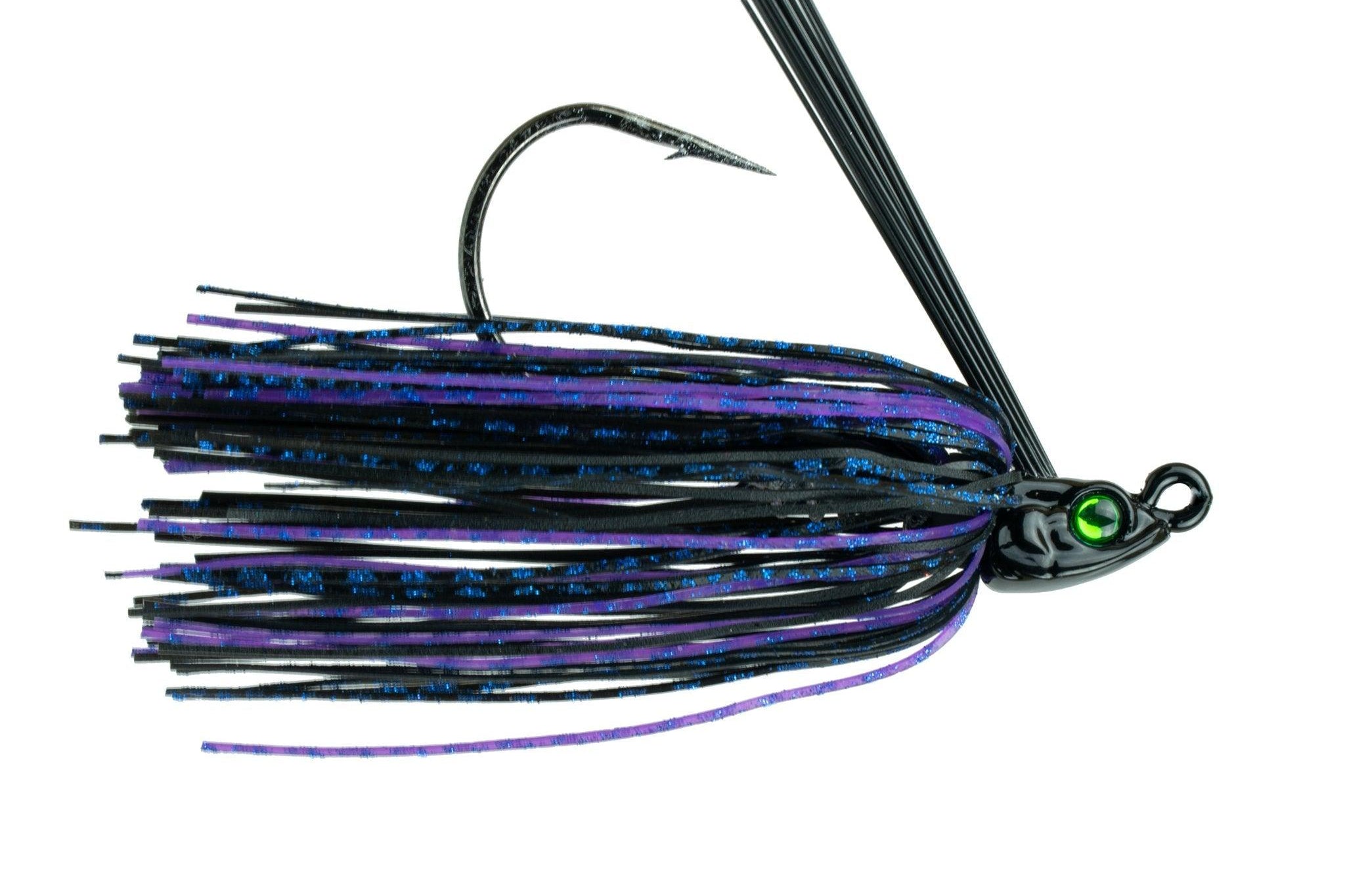 6th Sense Divine Swim Jig BlackLight 1 4oz