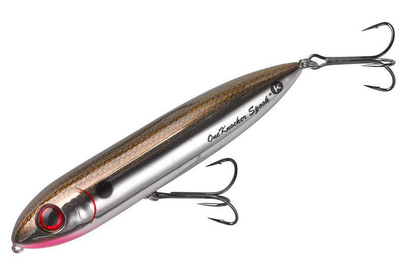 Heddon One Knocker Spook Black Shiner