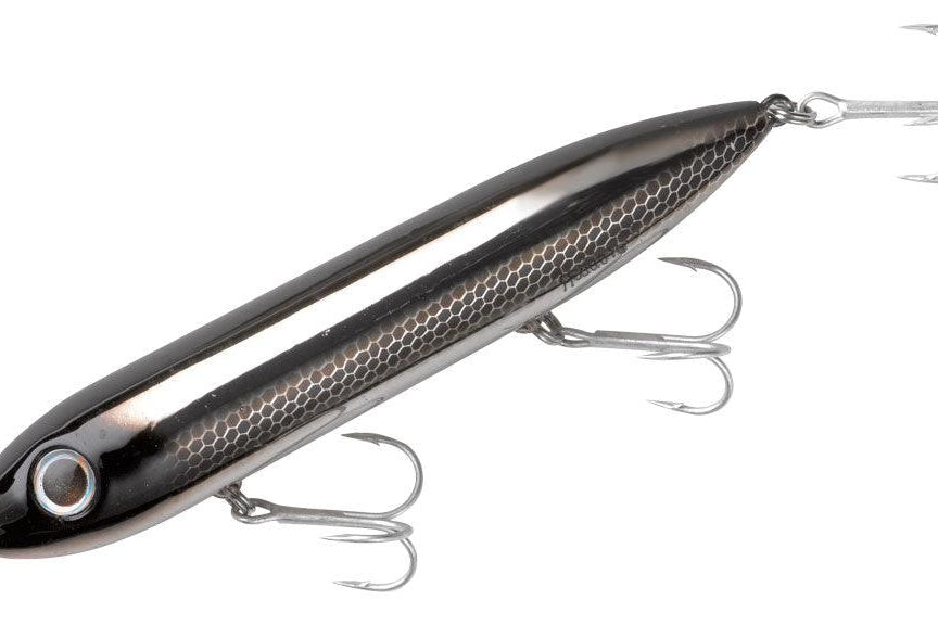 Heddon Super Spook Black Shiner