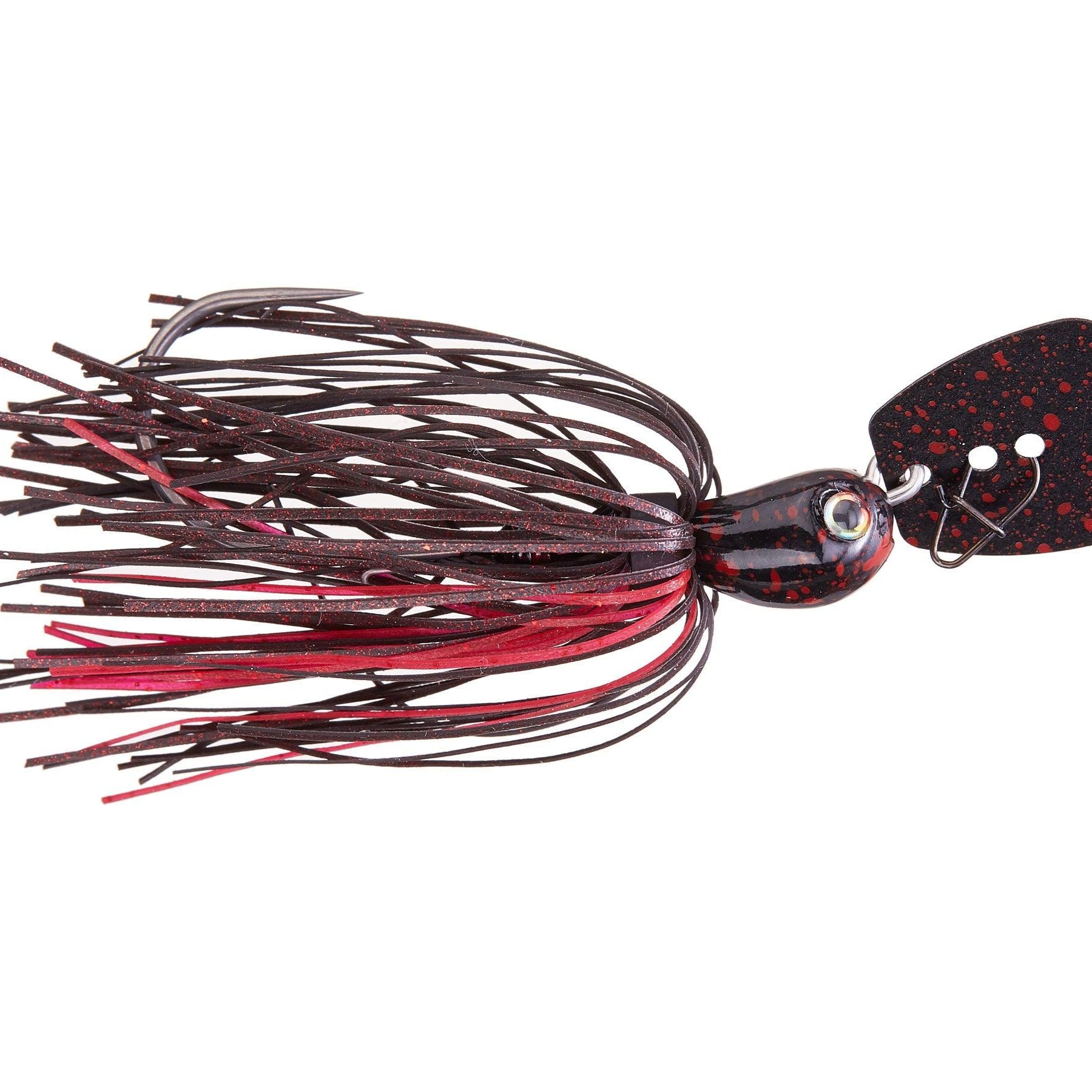 Strike King Thunder Cricket Vibrating Jig Black Widow 3 8oz