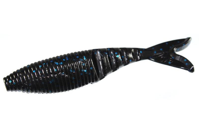 Yamamoto Zako Swimbait 021 - Black w Large Blue Flake