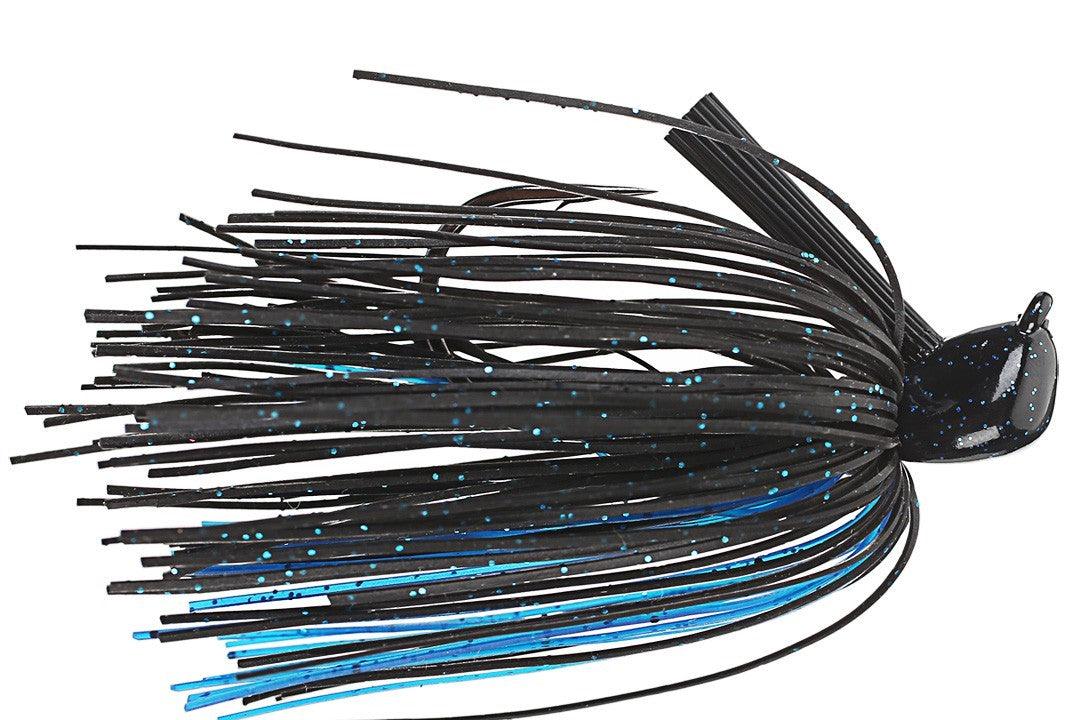 Strike King Tour Grade Football Jig, Black Blue