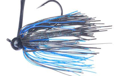 Santone M-Series Football Jig Black Blue Accent 5 8oz