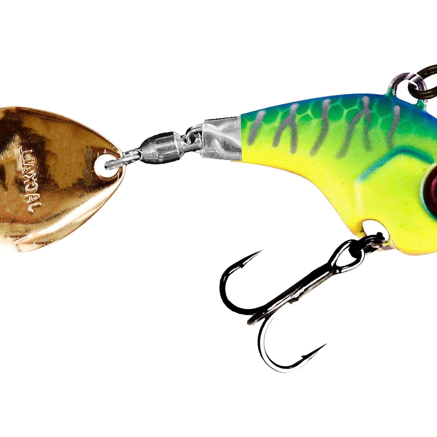 Jackall Deracoup Tail Spinner Blueback Chartreuse